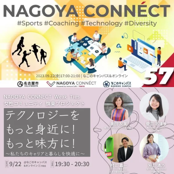 【登壇報告】「NAGOYA CONNECT #57」に登壇しました